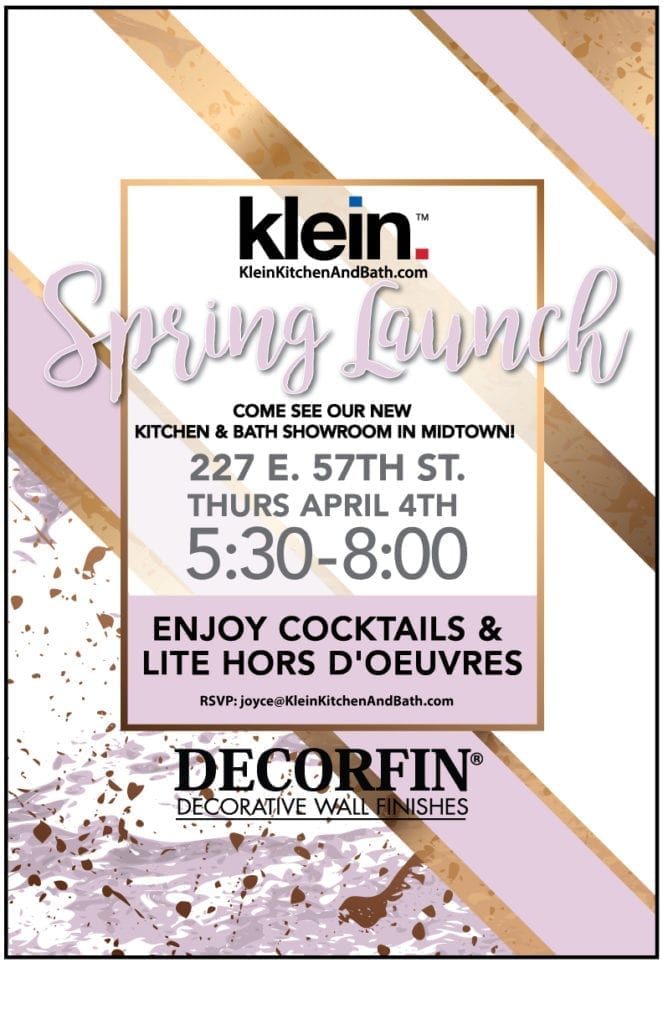 Midtown Kitchen & Bath Showroom Spring Event Flyer