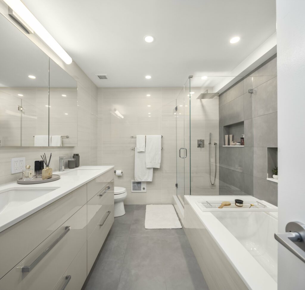 bathroom and kitchen remodel