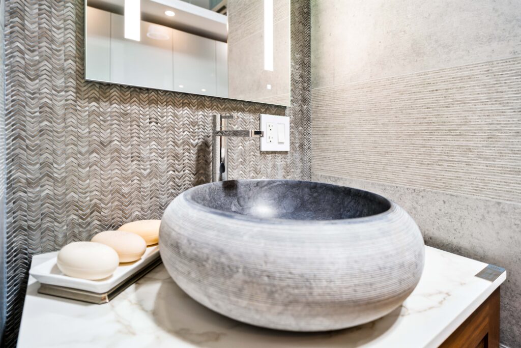 Wavy Bathroom Klein Kitchen and Bath