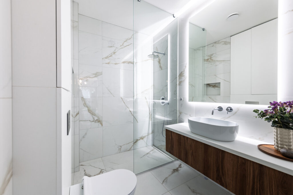 Curbless Shower in NYC