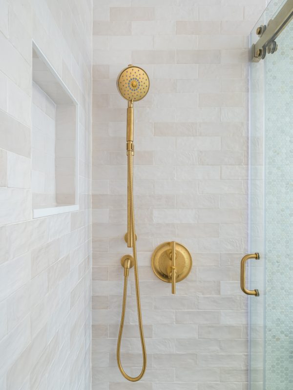 Gold Shower Head Klein Kitchen and Bath