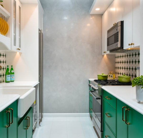 Green Kitchen Klein Kitchen and Bath Showroom