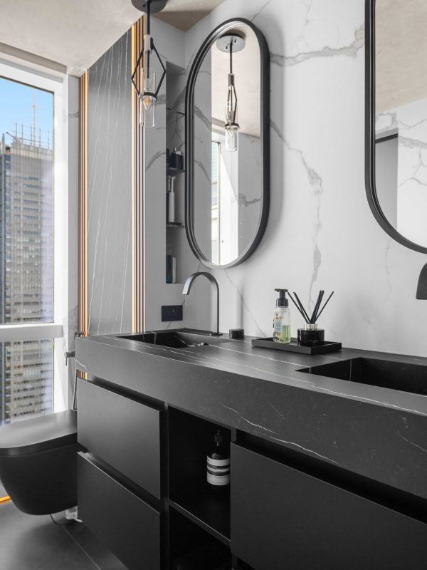 Black luxury bathroom klein kitchen and bath